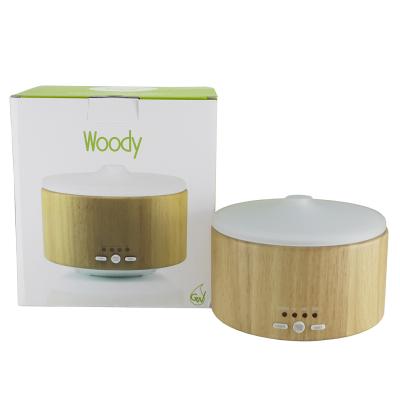 woody diffusore ultrasuoni legno e vetro
